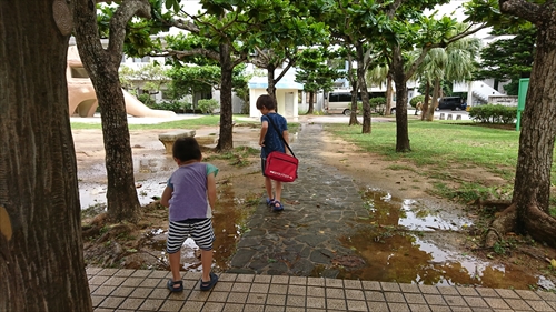 2日・台風で臨時休校！